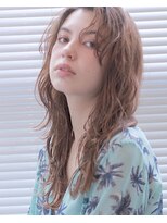 ヴィジョン(VISION)&nbsp;【VISION aoyama】ミルクティーカラー・フリンジバング