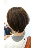 マッシュショートボブ
