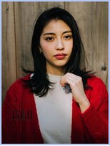 ヘア メイク ハク 横浜(hair make Haku) 重×軽セミロングスタイル