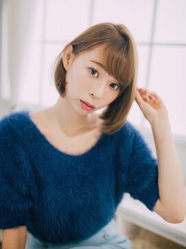 プロデュース 相模原店(Produce) 前髪♪ココアブラウン♪オリーブカラー