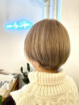 シーバイサイン(sea by Sign) White beige
