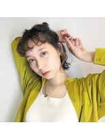 ラシェンテ エイジア 高槻(La Sente Aja)&nbsp;アレンジヘア　インナーカラー