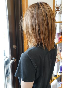 ミマール(mimar) 切りっぱなしベージュミディアムレイヤー