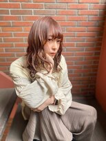 オレンジベージュカラー