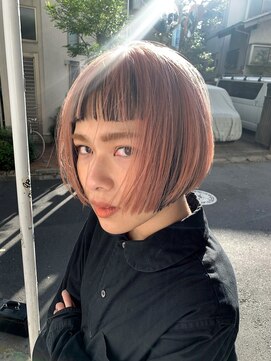 アルカナ 明治神宮前原宿(ARCANA) ピンクカラー　ペールピンク　インナーカラー