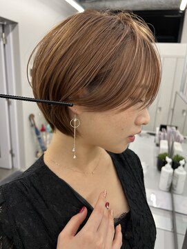 ジルブラン 錦糸町(JIL BLAN) 大人可愛い丸みショートデザインハイライトオージュア【錦糸町】