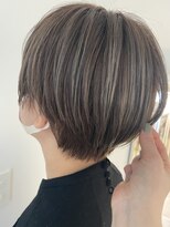 インビテーション(invitation)&nbsp;マッシュショート×ブルーアッシュカラー