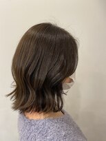 ヘアメイク クリア 本店(hair+make CLEAR) 巻いても可愛ミディアム　30代40代50代