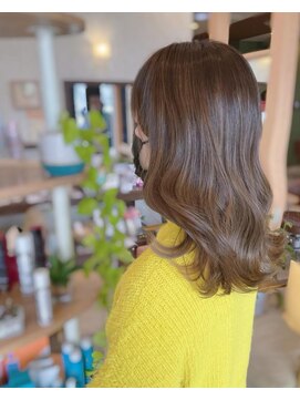 ヘアメイク ミチ 富田店(HAIRMAKE MICHI) 【MICHI 富田店　古作蓮】アースカラー