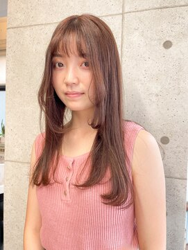 ア セカンド 清藤美容室第弐號(a sekand) ピンクベージュカラー