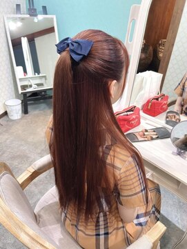 ブランシスヘアー(Bulansis Hair) #髪質改善 #ハーフアップ