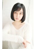 王道シンプルボブ
