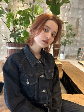 ムード カナザワ(mood kanazawa) 小顔ミディアムレイヤー