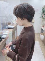 モリオフロムロンドン 松戸店(Morio from London) 【松戸 岩口】センターパート長めハンサムショート