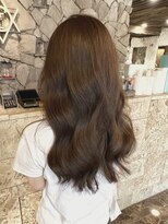 ヴォア(VOA)&nbsp;暗髪透け感グレージュ