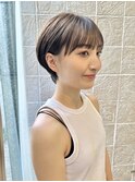 耳掛け大人ショート　大人マッシュ　モテ髪　30代40代50代