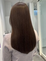 ウル 表参道(HOULe)&nbsp;髪質改善　耐熱トリートメント　レイヤー　ベージュ【表参道】