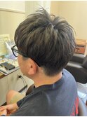 《見附　今町》メンズ　刈り上げ　ブリーチ＆カラー