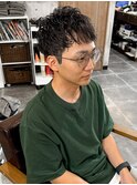 【amule hair】ツイストスパイラルツーブロック前髪パーマ