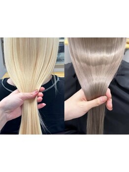 カラー専用トリートメントをご用意！髪質や目的に合わせた高補修トリートメントで徹底ケア☆