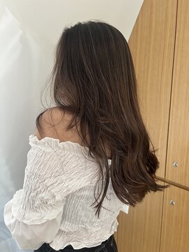 アンドビューティフル 恵比寿(andbeautiful) 伸びても気になりにくいブラウンベージュ