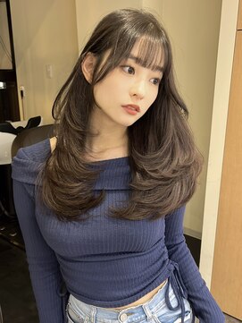 シュガー(Sugar) layer cut × gray beige