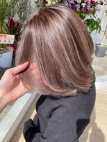 オズ 郡山桑野店(OZ)&nbsp;黒髪ボブルフネビージュ小顔ワンレン