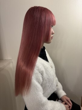 ココルアナ(coco luana) ピンクカラー/ケアブリーチ/髪質改善/ハイトーン/学割