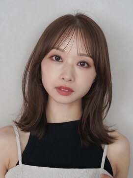 アンアミ オモテサンドウ(Un ami omotesando) 【Un ami】ミディアムヘア