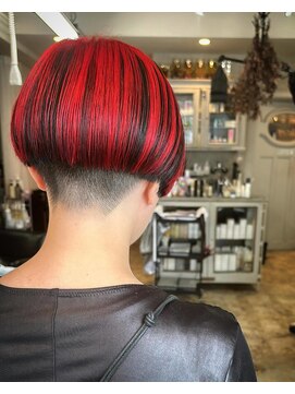 ノリト(norito) 刈り上げボブ