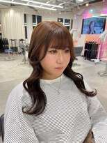 ユーフォリア 渋谷グランデ(Euphoria SHIBUYA GRANDE)&nbsp;アッシュベージュ オリーブベージュ ブリーチなし コテ巻き