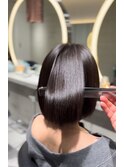 イメチェンヘアスタイル/レイヤーカット/縮毛矯正/美髪矯正