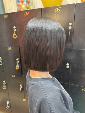 アース 鹿児島天文館店(HAIR&MAKE EARTH) プレミアムストレート