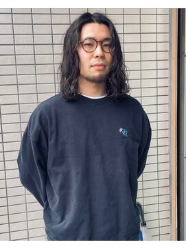 ミュール(meulu-) メンズボブパーマ