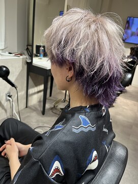 セレーネヘアー オオサカ 心斎橋店(Selene hair OSAKA) デザインカラー/ツートーンカラー/インナーカラー心斎橋