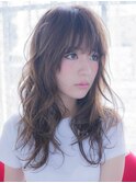 ☆月曜営業☆ojiko.大人可愛いウェットな質感のロングスタイル