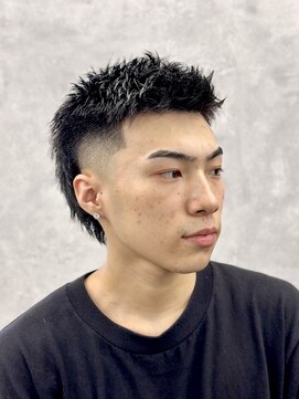 クロムトウキョウ ザ バーバー ネオン 新宿店(CHROM TOKYO the Barber ne/on) ショートマレット