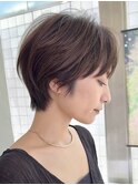 ショートヘアくびれショート絶壁解消ショートボブ30代40代50代