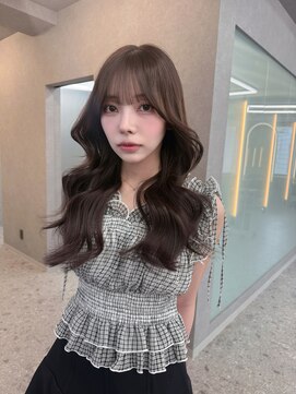 リッカ(LICCA) 【柿本真優】シースルーバング/顔周りカット/グレージュカラー