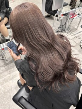 ペレ 栄 アネックス(PELE栄ANNEX) 黒髪カタログ/クラゲヘアー/オリーブグレー/栄