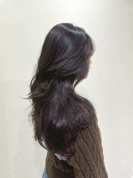 シェノン 西梅田(CHAINON) 透明感とまろみのあるブラウン×艶っぽワンホンレイヤー/梅田