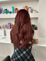 シイム(CYM)&nbsp;透明感ローズブラウン/艶髪/レイヤーカット