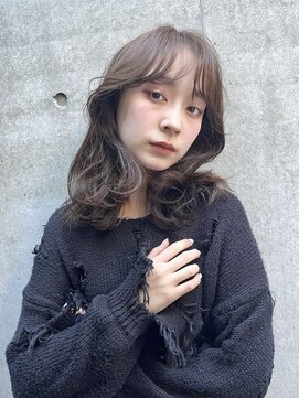 ノースイースト 阿佐ヶ谷店(north east) ミディアムレイヤー/グレージュ