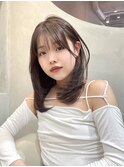 ハッシュカットふんわりレイヤー