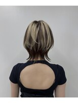 ブルーム 八千代緑が丘(bloom)&nbsp;ブロンドハイライト×外ハネレイヤー