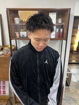 バブルス 溝の口(BUBBLES) スパイキーショート/ニュアンスパーマ【BUBBLES溝の口】