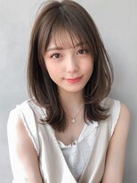 アグノス 青山(Agnos)&nbsp;イメチェンモテ髪艶感サイドバングナチュラルカールうるツヤ