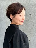 ショートヘア/ショートカット/ショートボブ/30代40代50代/表参道