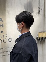 メンズココ メンズパーマ 韓国ヘア 日本橋店(MENS COCO) センターパート!