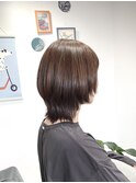 モードな重めウルフ